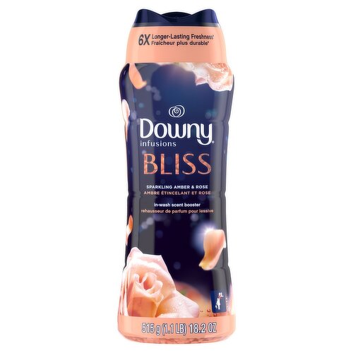 Downy Infusions Bliss Sparkling Amber & Rose Beads